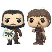 Boneco Funko Pop Game of Thrones Battle of the Bastards - Jon Snow & Ramsay