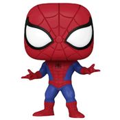 Boneco Funko Pop Homem Aranha 956 Marvel Animated Spider-Man