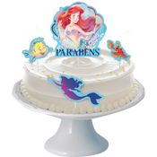 Topo Decoração de Bolo Pequena Sereia Ariel Disney