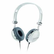 Fone De Ouvido Headphone Vibe Design Retro P2 Branco Multilaser - PH054X [Reembalado]
