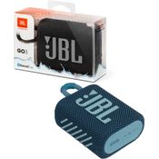 Caixa de Som JBL Go3 Azul JBLGO3BLU - Harman