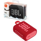 Caixa de Som JBL Go 3 Vermelha JBLGO3RED - Harman
