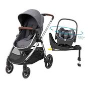 Carrinho de Bebê Maxi-Cosi Anna TS  e Bebê Conforto 360 e Base Isofix