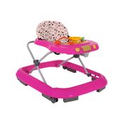 Andador Bebe Infantil Para Menina De 56cm Para Casa Andaja Rosa Junior Baby