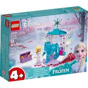 Lego Disney Princess O Estábulo de Gelo da Elsa e do Nokk 43209 53pcs