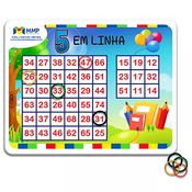 Jogo de Tabuleiro 5 Cinco em Linha MMP Brinquedo Pedagogico