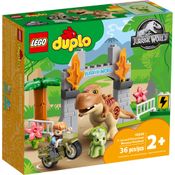 Lego Duplo Fuga Dos Dinossauros T. Rex E Triceratops 10939