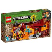 Lego Minecraft A Ponte Flamejante 21154 - 372pcs