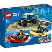 Lego City Transporte de Barco da Polícia de Elite 60272