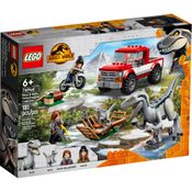 Lego Jurassic World Captura Dos Velociraptores Blue E Beta 181pcs