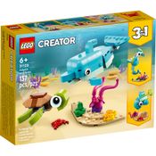 Lego Creator Golfinho e Tartaruga 31128 137 peças