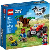 Lego City Quadriciclo Para Salvar Animais Selvagens 60300