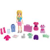 Boneca Polly Pocket Kit Fashion De Viagem Polly - Mattel GFT92-GDM14