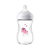 Mamadeira Pétala Avent Decorada 260mL 1m+ Desenho:Unicornio