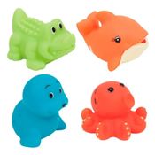 Kit Bichinhos para Banho Buba Animais Aquáticos