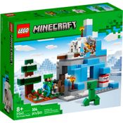 Lego Minecraft Os Picos Gelados 21243 304pcs