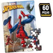 Quebra-Cabeça Marvel Spider-Man 60 Peças - Toyster 8012