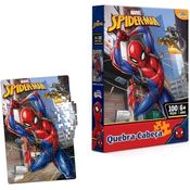 Quebra-Cabeça Marvel Spider-Man 100 Peças - Toyster 8013