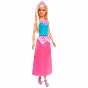 Boneca Articulada - Barbie Dreamtopia - Princesa - Corpete Azul - Mattel