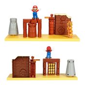 Mini Figura e Cenário - Super Mario - Desert Diorama - Candide