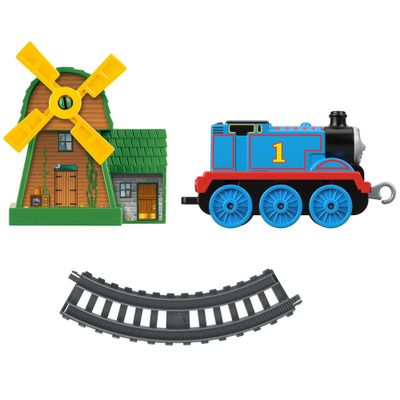 Trem - Thomas E Seus Amigos - Pressione E Vá Acrobacias - Mattel - Ri Happy