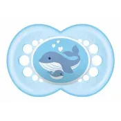 Chupeta MAM Original 6+ Silicone Embalagem Dupla Menino