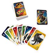 Jogo de Cartas - UNO - Jurassic World - Dominion - 2 a 10 Jogadores - Mattel