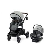 Carrinho de Bebê 3 em 1 com Cadeira para Carro Graco Premier Modes, Cinza