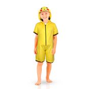 Fantasia Pikachu Infantil Pijama Kigurumi Curto do Pokémon - G 7 - 8