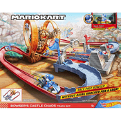 Hot Wheels Pista Mario Kart Castelo Do Caos Bowser Mattel