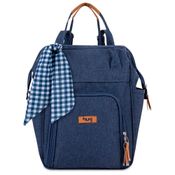 Mochila Maternidade Multifuncional Hug Mescla Azul Marinho B11400-1