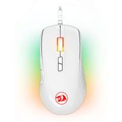Mouse Gamer Redragon Stormrage RGB Chroma 10000Dpi Branco - M718W-RGB