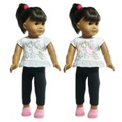 KIT ROUPA BONECA PARA OUR GENERATION - ROUPA PARA COLORIR - CASINHA 4