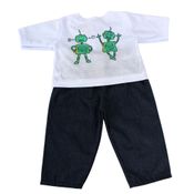 ROUPA BONECA PARA REBORN 46/56CM - CONJUNTO ROBÔ - CASINHA 4