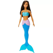 Boneca Barbie Sereia Morena Básica Dreamtopia  Mattel Hgr07