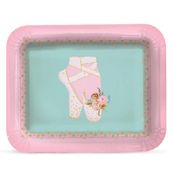 Bandeja Laminada Bailarina Nº 05 40,3cm x 30,3cm Bolo Salgado Doce
