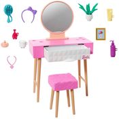 Barbie Móveis e Acessórios Penteadeira HJV35 Mattel
