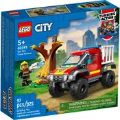 LEGO City - Resgate com Caminhão dos Bombeiros 4x4 - 60393