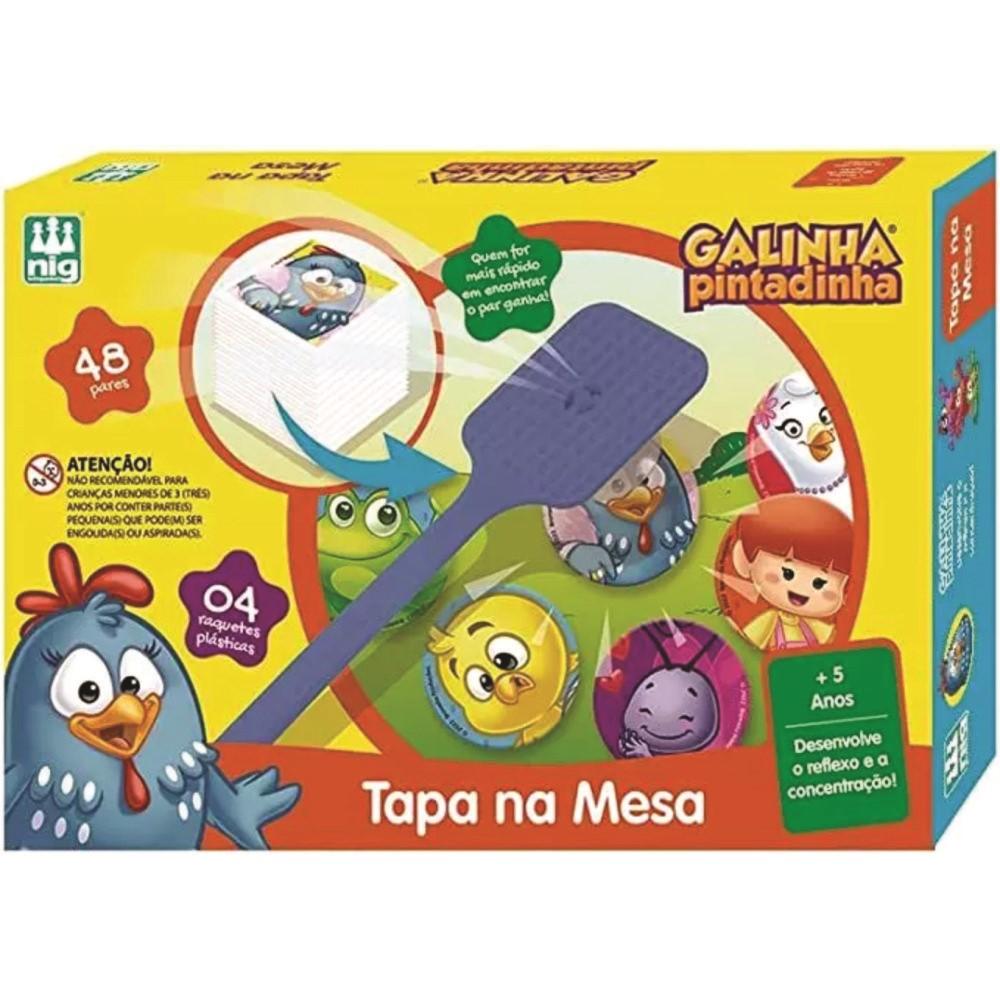 Jogo Aprender do A ao Z - Galinha Pintadinha - NIG Brinquedos