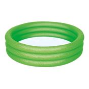 Piscina Inflável Infantil Bestway Redonda 101L Play 3 Aneis Verde