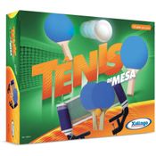 RAQUETE PARA PING PONG TENIS DE MESA C/2RAQ.BOLA/REDE