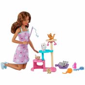 Boneca Articulada - Barbie Pets - Condomínio de Gatinhos - Mattel