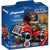 71090 Playmobil - Quadriciclo de Resgate a Incêndio