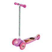 Patinete Barbie - 3 Rodas - Rosa - Fun