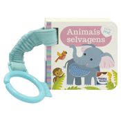 Livro Little Me Chaveirinho do Bebê: Animais Selvagens