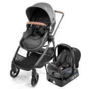 Carrinho de Bebê Travel System Anna³ Trio Sparkling Grey CAX00779