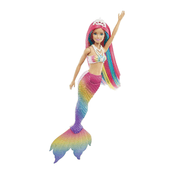 Barbie Fan Sereia Muda De Cor
