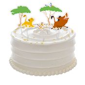 5 Topo Decoração de Bolo Tema Festa O Rei Leão