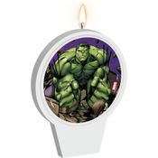 Vela Plana Mêsversário Festa Hulk Aniversário