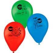 25 Bexigas Balão Festa Pj Masks 9 Polegadas